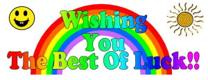 Wishing you the Best of Luck Graphic ~ Good Luck Graphic