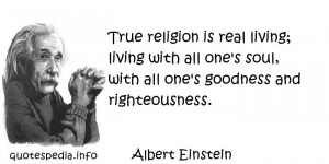 quotes reflections aphorisms - Quotes About Religion - True religion ...