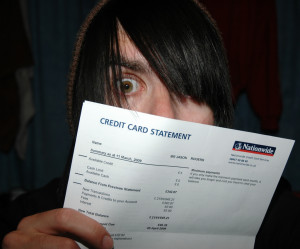 £2.5 million credit card statement? Nah, it’s fake. But debt does ...