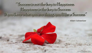 Success Thoughts-Quotes-Albert Schweitzer-Happiness Quotes