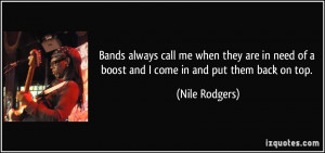 More Nile Rodgers Quotes