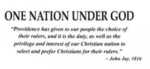 John Jay was our nation's first Supreme Court chief justice.