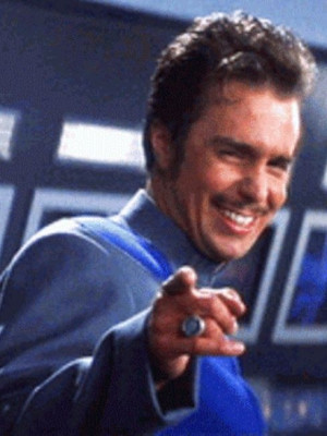 Sam Rockwell as guy in Galaxy Quest