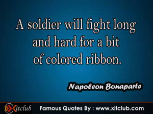 Thread: 15 Most Famous Quotes By Napoleon Bonaparte
