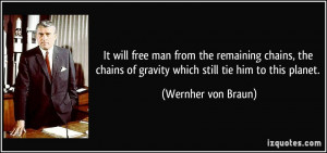 More Wernher von Braun Quotes
