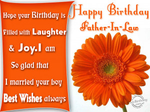 Birthday Quotes For Father In Law From Daughter In Law ~ Quotes For ...