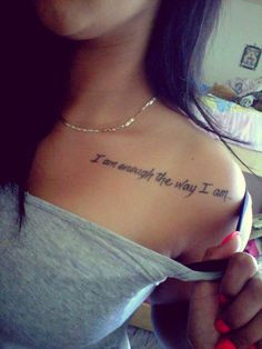 Hip Bone Tattoo for Women | ... tattoo and tagged quote tattoos on ...