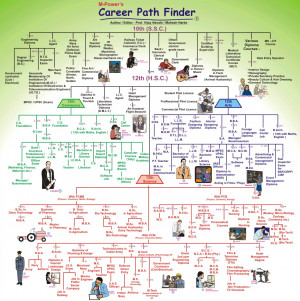 Chart of various career courses after 10 Std & 12 Std. (Very Useful)