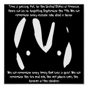 Alien emoticon 9/11 quotes poster