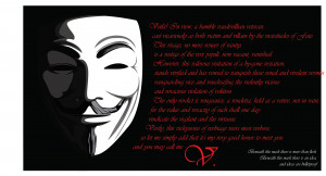 Guy Fawkes For Vendetta
