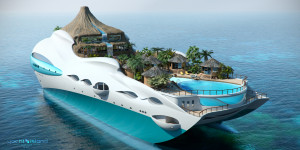 90m ‘Tropical Island Paradise’ themed superyacht by Yacht Island ...