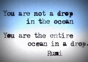 Rumi Inspirational Quote