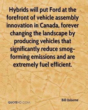 ... reduce smog-forming emissions and are extremely fuel efficient