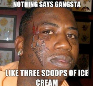 Gangsta Rapper Gucci Mane