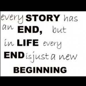 Here's to that new beginning...