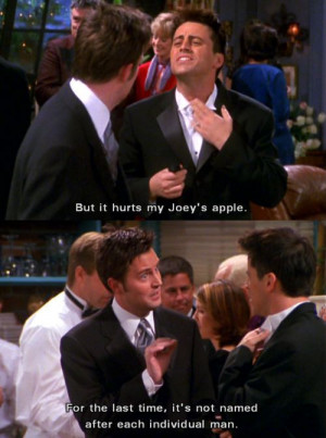 actor, chandler bing, friends, funny, guys, hot, joey, joey tribbiani ...