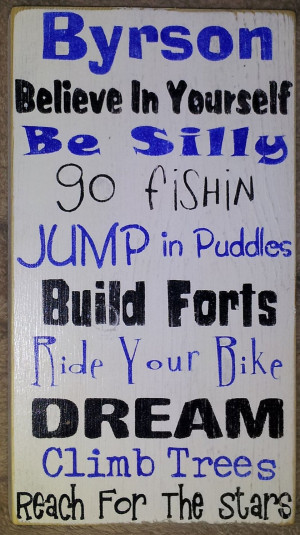 primitive signs sayings, cute idea for boys room