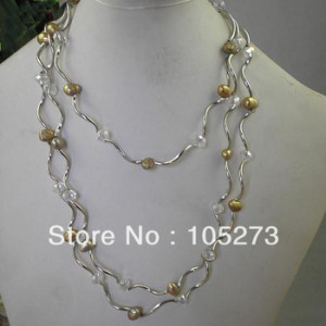 New Arriver Natural Pearl Jewelry Handmade Ginger Freshwater Pearl