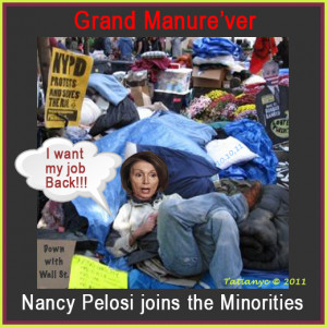Nancy Pelosi Joins OWS Protestors