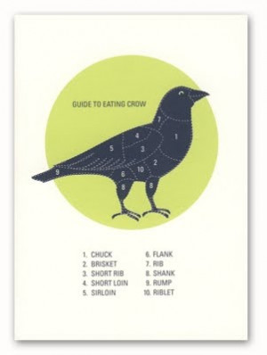 Eat Crow Quotes http://bouquetsofgray.blogspot.com/2011/01/apocalypse ...