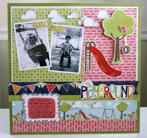 Echo Park - Playground Collection - 12 x 12 Double Sided Paper - Hide ...