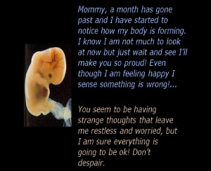 Letter From An unborn Baby
