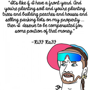 Bizarre Things Riff Raff Says, In Illustrated Form