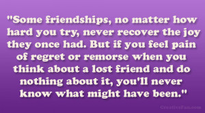 27 Consoling Losing Friends Quotes