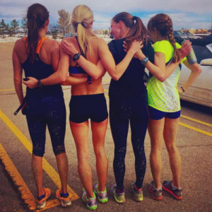 karagoucher : “ Just four Olympians getting work done this morning ...