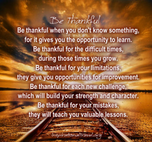 Being Thankful Quotes Quotes About Being Thankful Sayings About