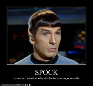 Poor Spock by ~ Vulcan-girl
