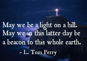 Tom Perry quote...