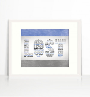 LOST - TV Series - Memorable Quotes - Wall Art - 8x10 Word Art ...
