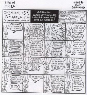 Life In Hell Cartoon By Matt Groening Lt3 Picture