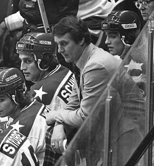 Herb Brooks of St. Paul coaches his U.S. hockey team to a historic ...