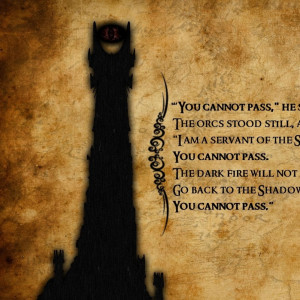 1024x1024 gandalf tower text grunge quotes sauron the lord of the ...
