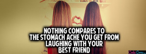 Laughing With Your Best Friend Facebook Cover
