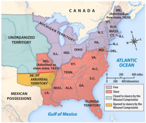 Missouri Compromise 1820 picture