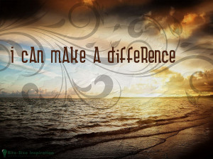 : Image of Positive Mindset Affirmations on Making a Difference ...