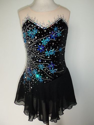 Custom Made to Fit Ice Skating Baton Twirling Dress | eBay