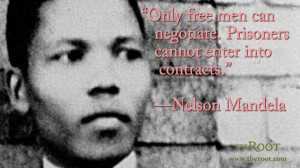 Quote of the Day: Nelson Mandela on Contracts