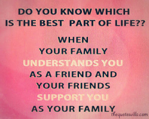 quotes about family and friends support sayings family quote picture ...