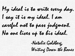 Natalie Goldberg on Writing