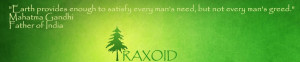 Go Green Traxoid solutions help in: