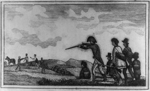 Louisiana Purchase and Lewis & Clark Photo: Shooting at Indians
