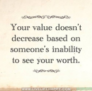 Know your value