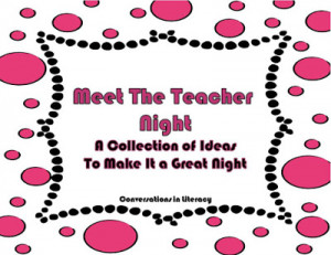 Parent Teacher Communication Quotes Do you have a meet the teacher