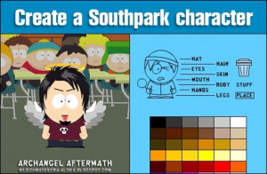 Have you ever wanted to create your own South Park character ? Well ...