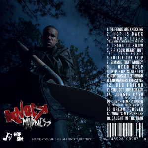 Hopsin Knock Madness 3D CD + Hoody