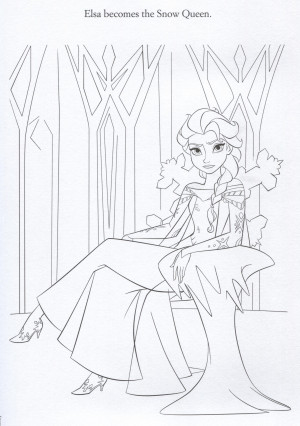 Frozen Official Frozen Illustrations (Coloring Pages)